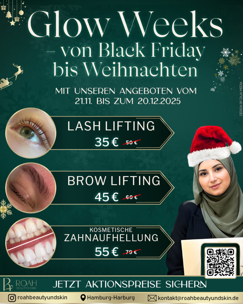 Roah Black Friday Christmas Angebot Aktion Rabatt Kosmetikstudio Hamburg