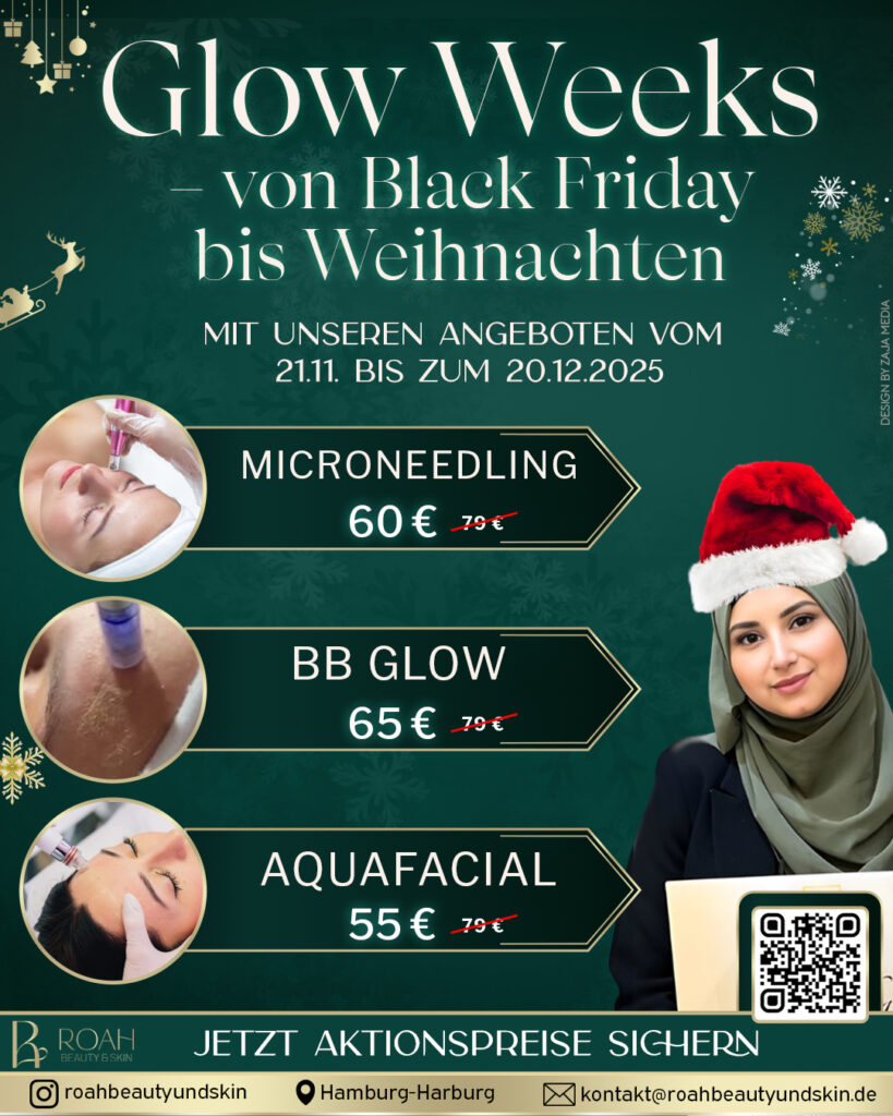 Roah Black Friday Christmas Angebot Aktion Rabatt Kosmetikstudio Hamburg